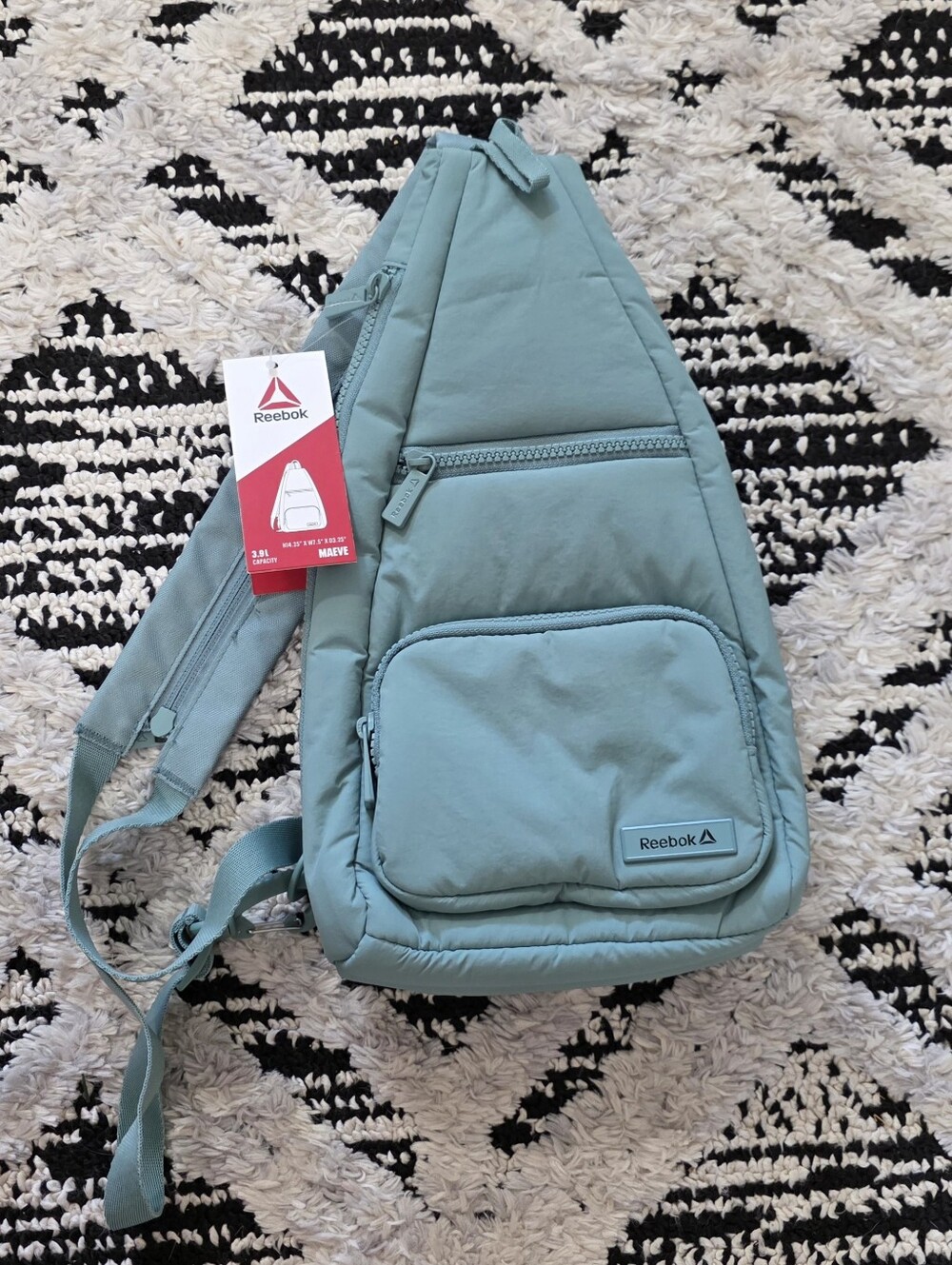 NEW Reebok Maeve Convertible Sling Backpack